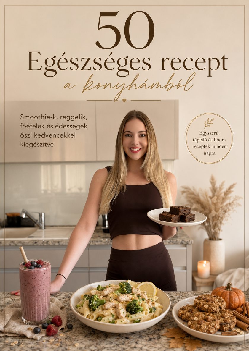 Az 50 receptes receptválogatás borítója